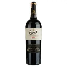Вино Beronia Rioja Gran Reserva, красное, сухое, 0,75 л