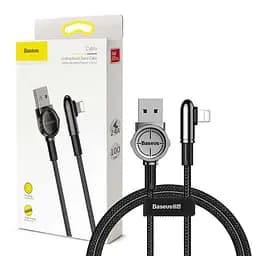 Кабель Baseus Exciting Cable USB to Lightning 2.4A 1m CALCJ-A01 Black