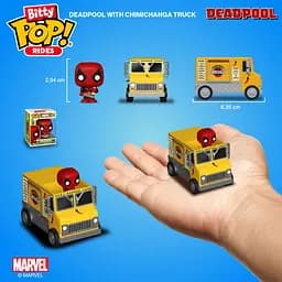 Набір фігурок Funko Bitty Pop! Marvel Deadpool Deadpool’s and Chimichanga truck (83625) - мініатюра 6