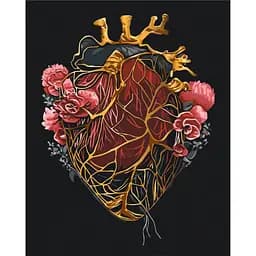 Картина за номерами на підрамнику Brushme Пробита наскрізь холодна та сталь Юлія Ангелюк