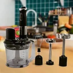 Блендер DOMOTEC MS-5106 5 в 1 (занурювальний, 800 Вт, нерж.)