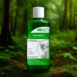 Органический ополаскиватель для рта Bisheffect Homeopathic 500 мл – Бишофит Полтавский, лечебный (NS)