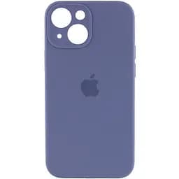 Чохол Epik Silicone Case Full Camera Protective AA для Apple iPhone 14, 6.1 Сірий/Lavender Gray