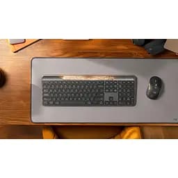Клавiатура бездротова Logitech Slim Solar+ for Business Graphite (920-013779) - мініатюра 8