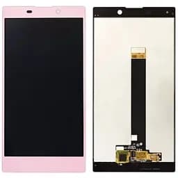 Дисплей Sony H3311 Xperia L2 /H3321 /H4311 /H4331 рожевий