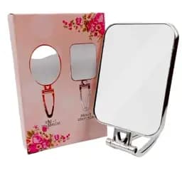 Дзеркало косметичне Salon Professional настільне 6 дюймів для щоденного макіяжу прямокутник рожеве золото