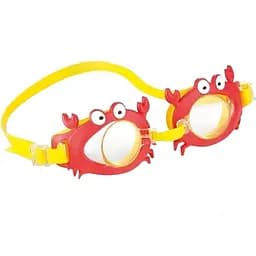 Детские очки для плавания Intex 55610 Краб, размером S. От 3 до 8 лет