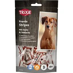 Ласощі для собак Trixie Premio Chicken and Pollock Stripes з куркою та рибою 75 г