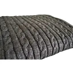 Плед Прованс Soft Коси 180х140 см графіт (12251)