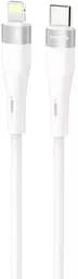 Кабель Proove Light Silicone Plus Type-C to Lightning 27W (1m) white (CCLS27002102)
