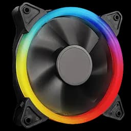 Вентилятор 1STPLAYER R2 RGB LED Black