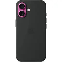 Оригінальний силіконовий чохол Apple Silicone Case with MagSafe для iPhone 16 (6.1") Midnight MYY13ZM/A - мініатюра 6