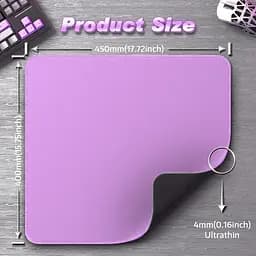 Ігровий килимок Attack Shark CM02 / 40*45 см / Purple - мініатюра 9
