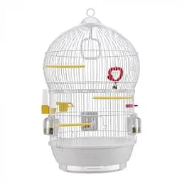Клетка для канареек и маленьких экзотических птиц Ferplast BALI Белый Ø 43.5 x 68.5 cm