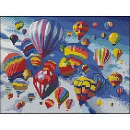 Алмазная мозаика Strateg ПРЕМИУМ Путешествие без подрамника размером 30х40 см (ZAV3040-43)