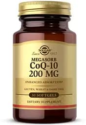 Натуральна добавка Solgar CoQ-10 200 mg Megasorb, 30 капсул