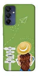 Чохол Demsky Travel girl для Samsung Galaxy A15 4G/5G