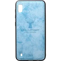 Чохол-накладка Toto Deer Shell With Leather Effect Case Samsung Galaxy A10 Blue