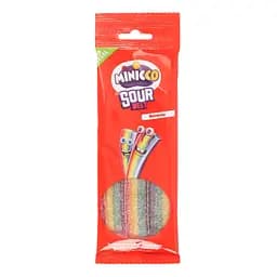 Цукерки Minicco Sour Pencils Rainbow жувальні 75 г