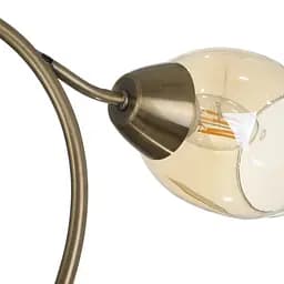 Люстра стельова Brille в спальню E27 60W AB (LK-665C/4) - мініатюра 4