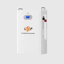 Акумулятор LP LiFePO4 51,2V - 280 Ah (14336 Wh) (Smart BMS 200A) с LCD AB RS485/CAN