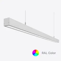 Линейный светодиодный светильник X-LED 50Вт ral (985х42х43)