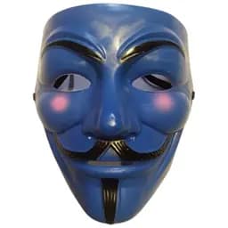 Маска Анонімуса Гай Фокс V - значить вендетта G-Toys синя