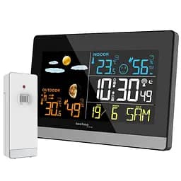 Метеостанція Technoline WS6455 Black/Silver (WS6455) - мініатюра 1