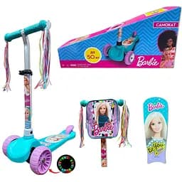 Самокат детский Bambi 30х60х20 см Фиолетово-бирюзовый 000281977