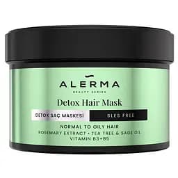 Маска ALERMA Detox для нормального та жирного волосся 240 мл