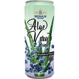 Напиток Bisan Aloe Vera drink Blueberry 250 мл 