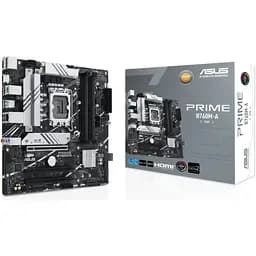 Материнська плата LGA1700, Asus PRIME B760M-A-CSM, B760, 4xDDR5, Int.Video(CPU), 4xSATA3, 2xM.2, 3xPCI-E 4.0 x16, Realtek 7.1, Realtek 2.5Gb, 5xUSB3.2/7xUSB2.0, HDMI/DP, MicroATX