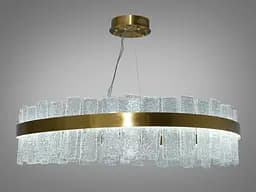 Люстра стельова LED Diasha 817/800BR 190W, 10450 лм, бронзова, класичний стиль для вітальні - мініатюра 2