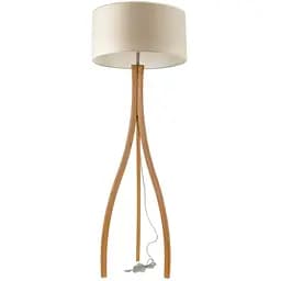 Торшер підлоговий на дерев'яній основі FLT-45 E27