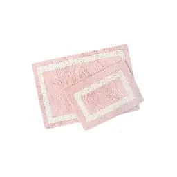 Набір килимків Irya - Liberte pembe рожевий 60x90+40x60