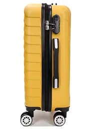 Валіза маленька S ABS-пластик Madisson Snowball 03403 58х38х23см 35л Жовтий - мініатюра 5
