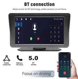 Портативний екран 7" з CarPlay XPRO 701W (44581-701W_1504) - мініатюра 2
