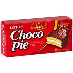 Тістечко шоколадне Choco Pie класичне LOTTE 168г