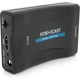Конвертер Voltronic HDMI (папа) на SCART (мама), 5V/2A + переходник, Black, Box, Q250