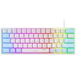 Клавіатура MageGee TS91 RGB (6971969727519-UA) Blue/White