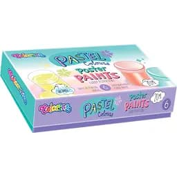 Гуаш Colorino Pastel 6 кольорів (84989PTR)