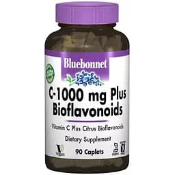 Витамин С-1000 + Биофлавоноиды Bluebonnet Nutrition 90 капсул