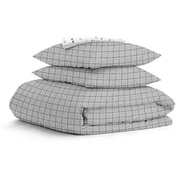 Комплект постільної білизни Cosas Grey geometry CS6 Євро сірий (CellAshgrey_ColorBlots_200)