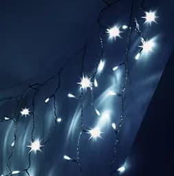 Гірлянда Chomik Бахрома 300 LED холодний білий 12 м (LED9850) - мініатюра 3