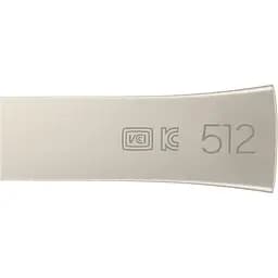 USB флеш-накопичувач Samsung Bar Plus 512GB USB-A 3.2 Champagne Silver (MUF-512BE3/APC) [136857] - мініатюра 2