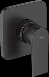 Змішувач Hansgrohe Vernis Shape прихованого монтажу для душу 117/117 Matt Black 71658670, Чорний матовий