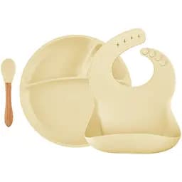 Набір для годування MinikOiOi BLW Set II MellowYellow, силіконовий (101070019)