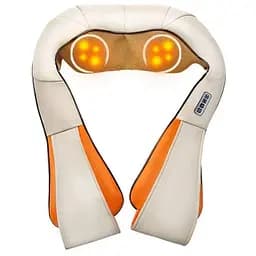 Роликовый массажер для шеи спины и головы электромассажер с подогревом Massager of Neck Kneading 101-6