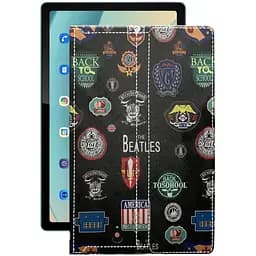 Чехол StatusCASE из экокожи для планшета Blackview Tab 11 Битлз