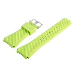 Силіконовий ремінець Watchbands для Samsung Galaxy Watch 46mm Silver - зелений (WB001GREEN46N) - мініатюра 3